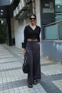 Malavika Mohanan snapped in the city