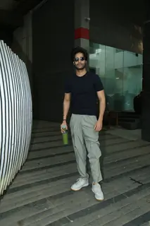 Aaman Devgan snapped in the city