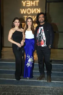 Soha Ali Khan and Nushrratt Bharuccha grace the special screening of 'Chhorii 2' at Excel Entertainment’s office