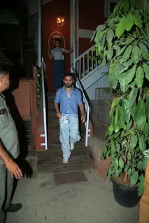 Kim Sharma and Orry snapped in the city