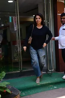 Neetu Kapoor snapped in the city