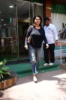 Neetu Kapoor snapped in the city