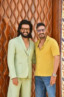 Ajay Devgn and Riteish Deshmukh snapped promoting Raid 2