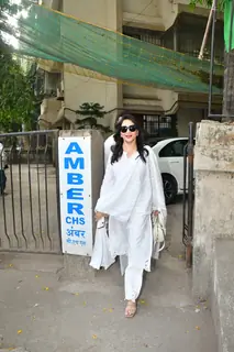 Madhuri Dixit and Shriram Madhav Nene snapped in Juhu