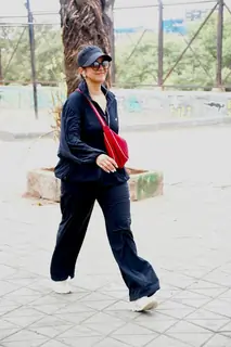 Nimrat Kaur spotted in bandra