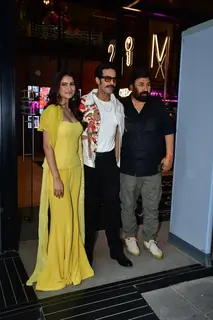 Anoop Singh Thakur and Palak Tiwari snapped in Andheri