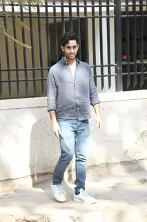 Agastya Nanda snapped in Santacruz