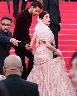 Boman Irani and Ishaan Khatter at Cannes Festival 2025