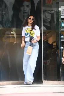 Rakul Preet Singh snapped in Bandra 
