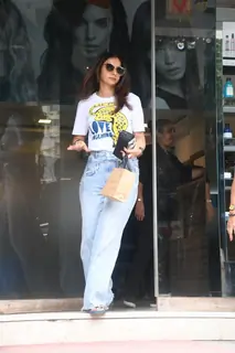 Rakul Preet Singh snapped in Bandra 