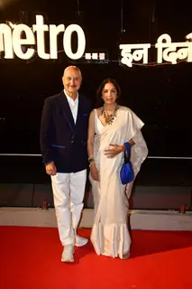 Anupam Kher and Neena Gupta graces the song launch of ‘Zamaana Lage’ from 'Metro In Dino'