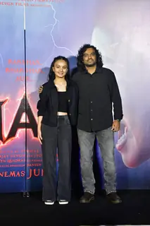 Kajol Devgn, Ajay Devgn and other celebs at the Trailer Launch of Maa 