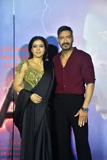 Ajay Devgn and Kajol grace at the Trailer Launch of Maa