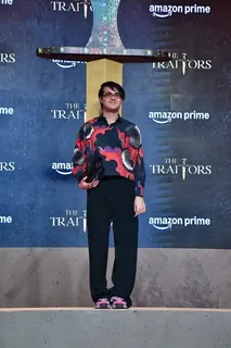 Sufi Motiwala grace at The Traitors trailer launch