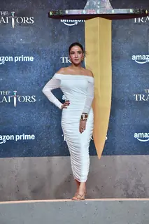 Jasmin Bhasin grace at The Traitors trailer launch