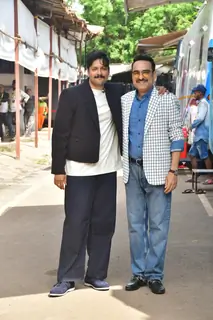 Pankaj Tripathi and Ali Fazal snapped promoting Metro In Dino on the set of Kapil Sharma show