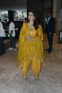 Kajol snapped promoting her film 'Maa'