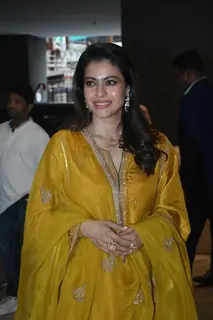 Kajol snapped promoting her film 'Maa'