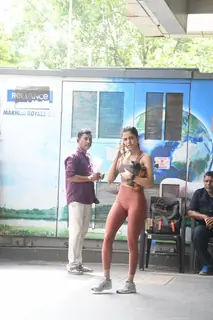 Samantha Ruth Prabhu spotted at a gym in Khar