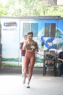 Samantha Ruth Prabhu spotted at a gym in Khar