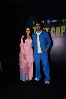 Ashi Singh and Munawar Faruqui spotted promoting their upcoming series: First Copy on Amazon MX Player