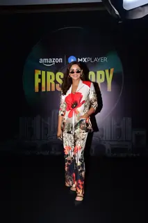 Krystle Dsouza spotted promoting their upcoming series: First Copy on Amazon MX Player