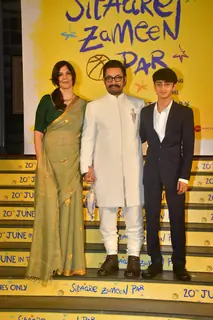 Aamir Khan snapped at the screening of 'Sitaare Zameen Par'