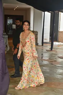Kajol snapped promoting her film Maa