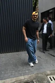 Ali Fazal snapped at excel office in Bandra