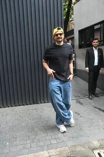 Ali Fazal snapped at excel office in Bandra