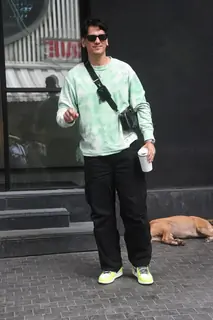 Vijay Varma snapped at excel office in Bandra