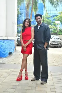 Aditya Roy Kapur and Sara Ali Khan snapped promoting Metro In Dino