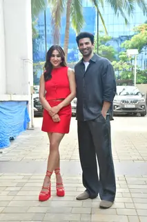 Aditya Roy Kapur and Sara Ali Khan snapped promoting Metro In Dino