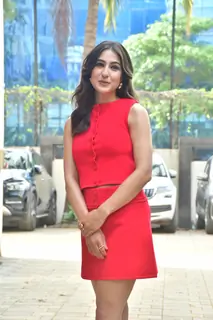 Sara Ali Khan snapped promoting Metro In Dino