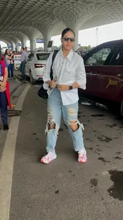 Genelia Deshmukh spotted at the Airport 