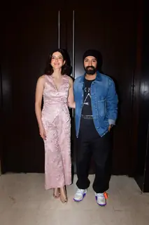 Vikrant Massey and Shanaya Kapoor snapped promoting Aankhon ki Gustaakhiyan