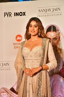 Janhvi Kapoor graces the re-release premiere of 'Umrao Jaan'