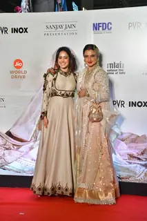 Rekha and Nushrratt Bharuccha graces the re-release premiere of 'Umrao Jaan'