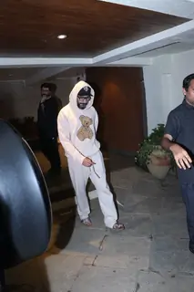 Abhishek Bachchan snapped in Juhu