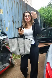 Nargis Fakhri snapped in the city