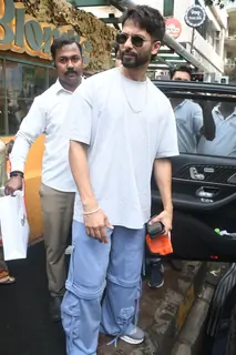 Shahid Kapoor snapped in Bandra