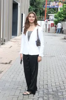 Saiee Manjrekar spotted in the city