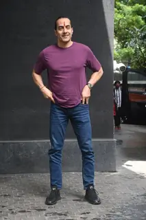Sudhanshu Pandey spotted at excel office in Bandra