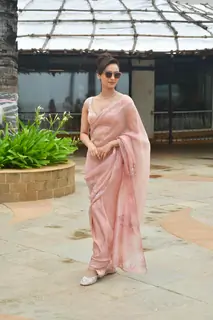 Manushi Chhillar  snapped promoting their film Maalik