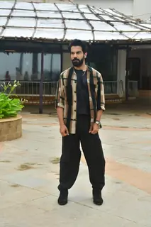 Rajkummar Rao  snapped promoting their film Maalik