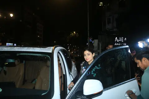 Shamita Shetty snapped in the city
