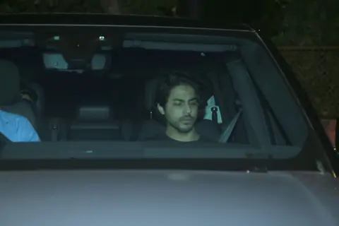 Aryan Khan snapped in the city