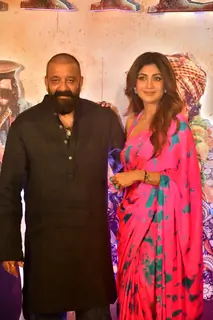 Sanjay Dutt and Shilpa Shetty attend the teaser launch of KD The Devil