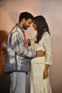 Siddhant Chaturvedi and Triptii Dimri  snapped the trailer launch of Dhadak 2