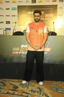 Arjun Kapoor grace at the Indian Racing Festival 2025